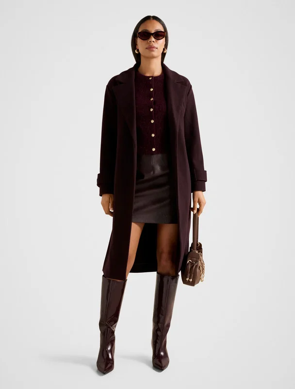 forever new HEIDI Double Breasted Wrap Coat